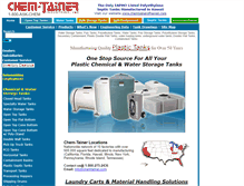 Tablet Screenshot of chemtainer.com